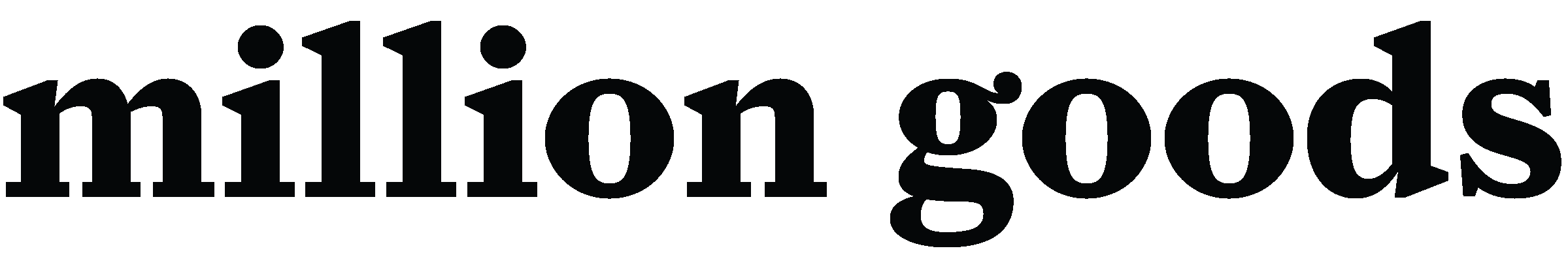 Logo for Million Goods